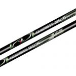 golf club deals - Picture of two graphite shafts.